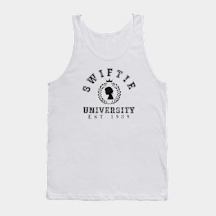 Taylor Swift Swiftie University Tank Top